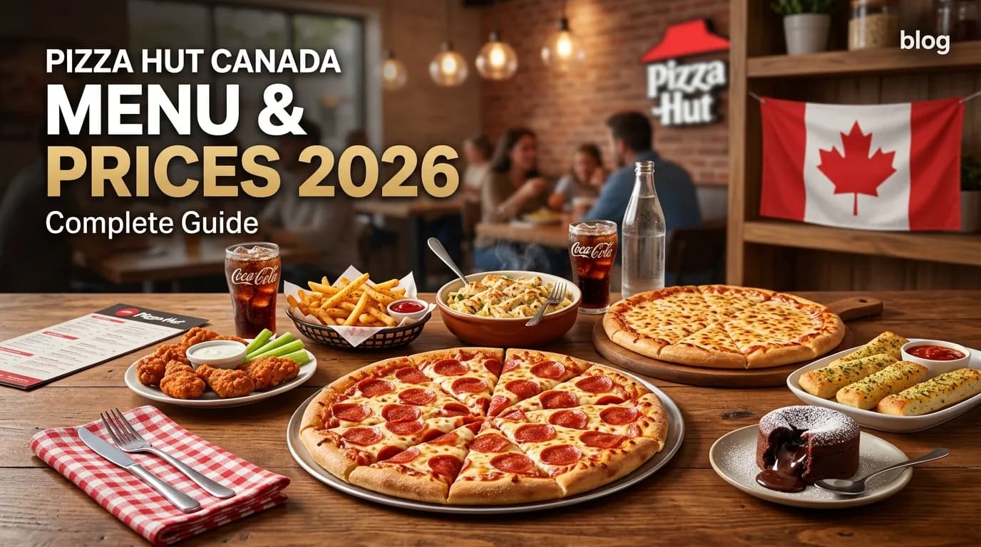 Pizza Hut Canada Menu and Price 2026 Complete Guide